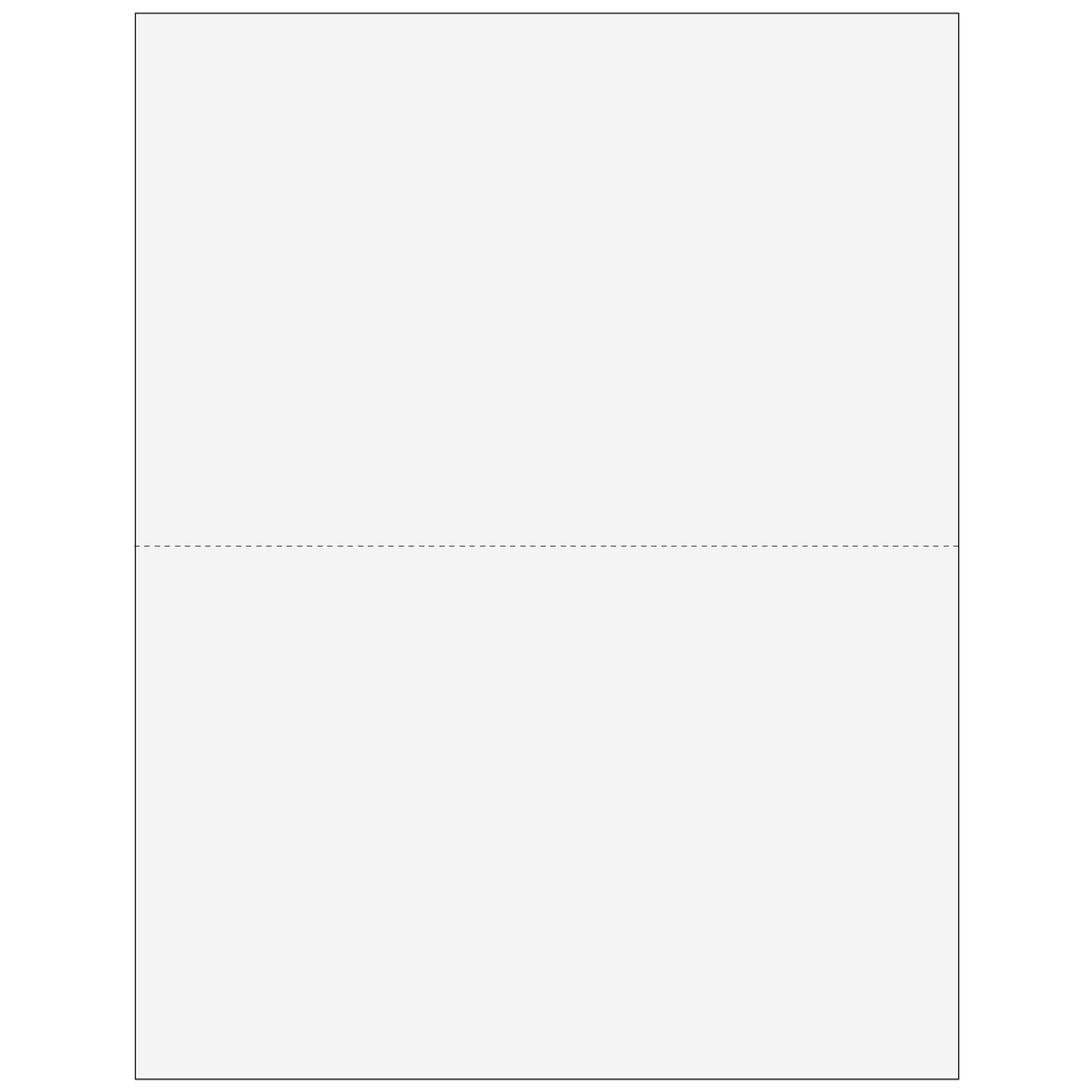2026 1099-INT 2-Up Blank Laser Paper with Instructions on Both Panels