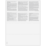 W-2 Employee Copies B/C/2/2 - 4up Horizontal - 25 Qty