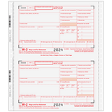 Form W-2 Wage & Tax Statement 6-Part (Carbonless) - 25 Qty