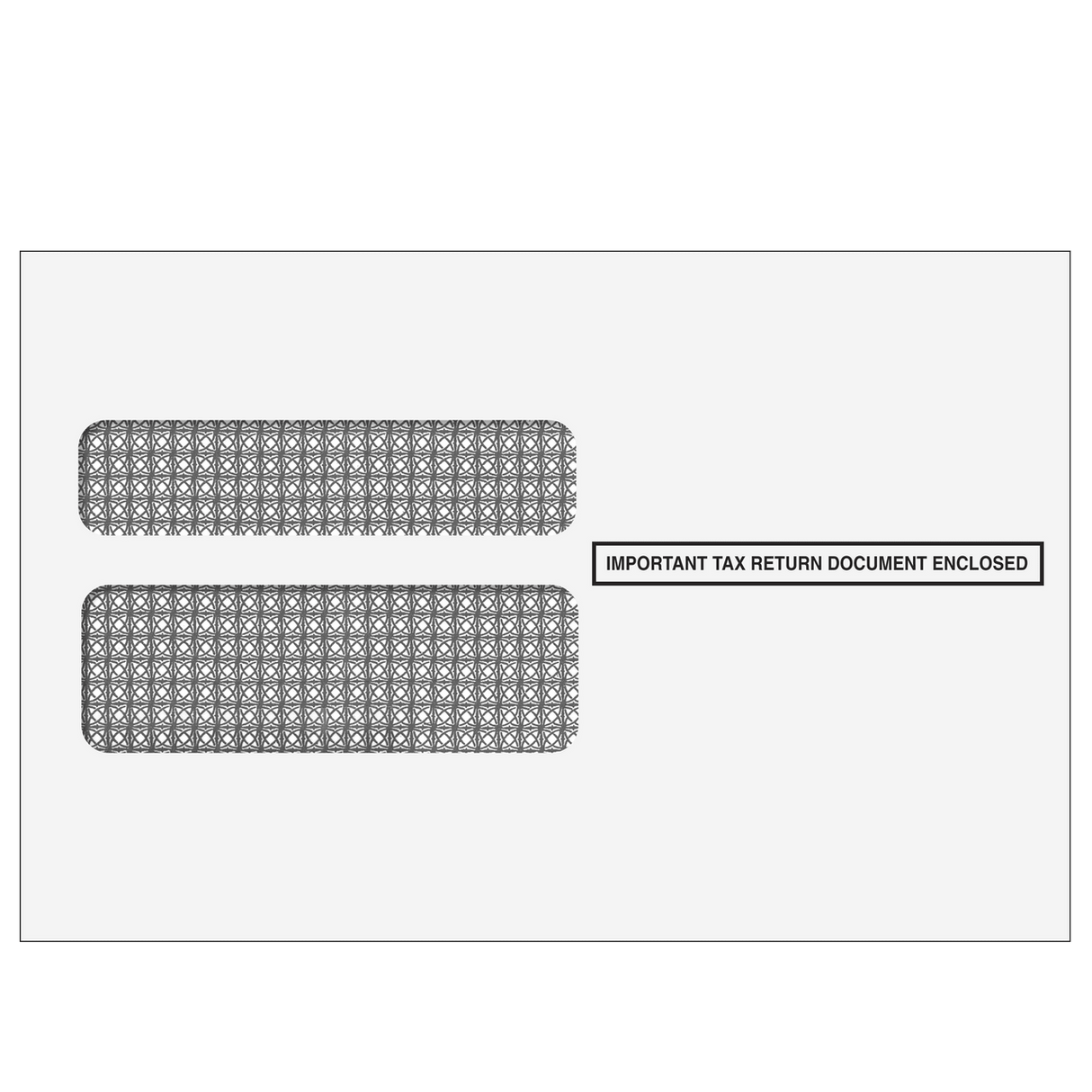 2026 W-2 2-Up Double Window Envelope - Moisture Seal