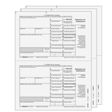 1099-DIV Dividends and Distributions - 3-part E-file Set (Preprinted) - 50 Qty