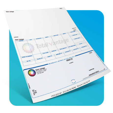 Tier 3 Laser Checks have the highest level of security, while still affordable. We have up to 16 security features including the genuine Fourdrinier watermark over 50 pantographs, border options, and 20 colors to choose from.