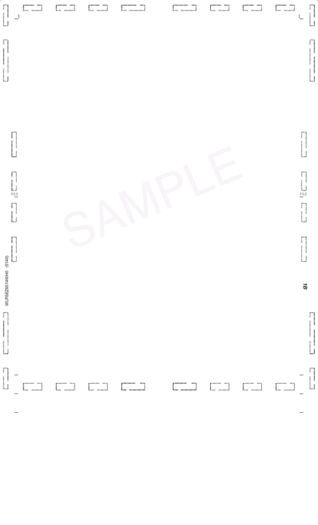 Form,Two blockouts EZ-fold 28# MOCR, 8-1/2" x 14" Eccentric Z-Fold EZ-fold - Choice Checks