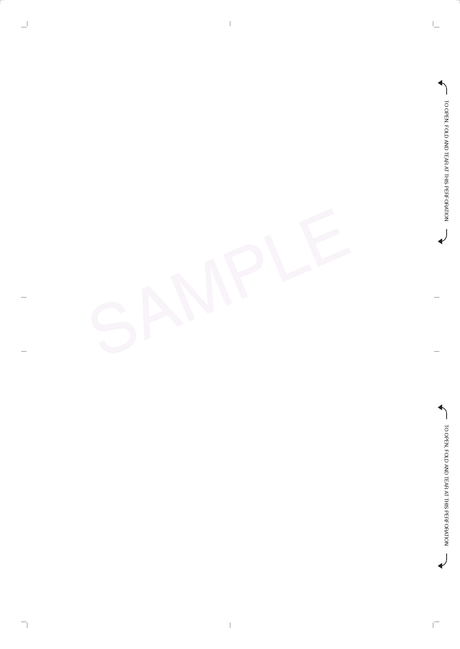 2-Up Postcard Blank, 100# Tag, 8-1/2" X 12" V-Fold - Choice Checks