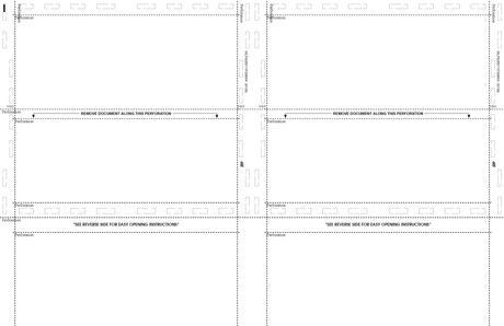 Check, Stock, Blank, 24#, 8-1/2" x 11" Z-Fold - Choice Checks