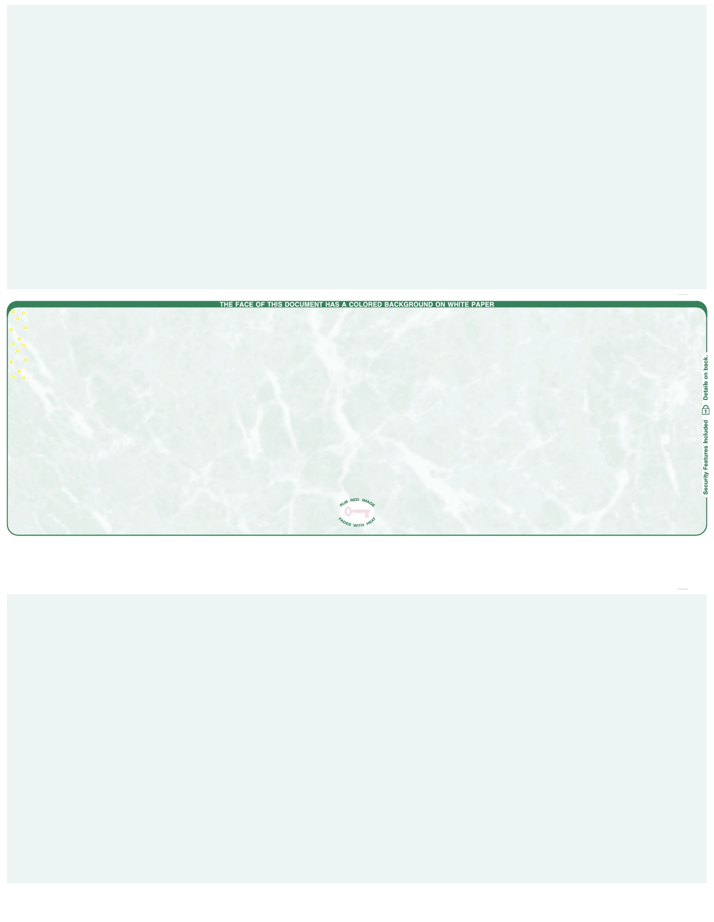 Marble Blank Business Checks in Middle - Choice Checks