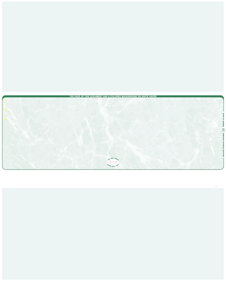 Marble Blank Business Checks in Middle - Choice Checks