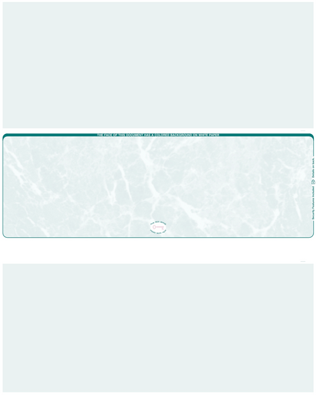 Marble Blank Business Checks in Middle - Choice Checks