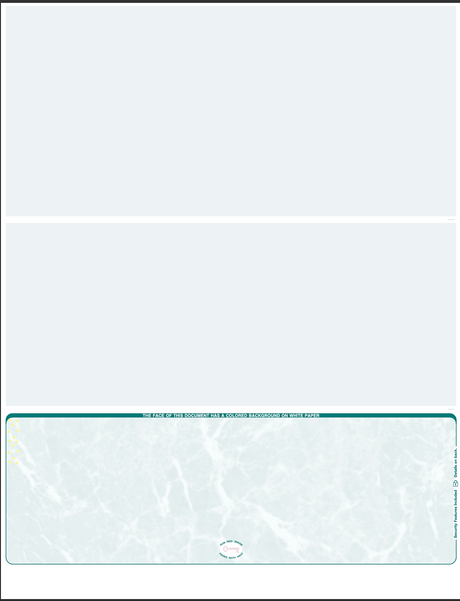 Marble Blank Business Checks Bottom - Choice Checks