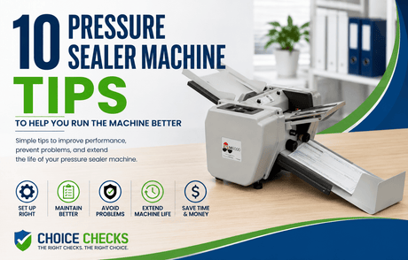 Pressure Sealer Machines Tips. 10 Tips to help you run the machine better