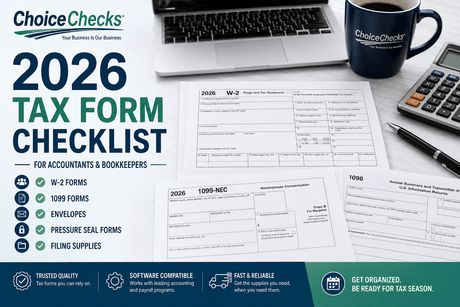 2026 Tax Form Checklist for Accountants & Bookkeepers