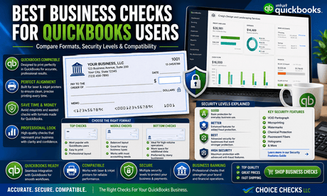 Best Business Checks For QuickBooks Users (2026 Guide)
