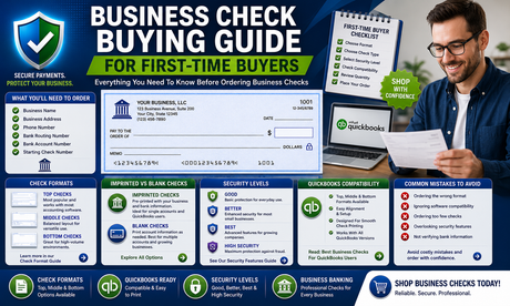 Business Check Buying Guide For First-Time Buyers