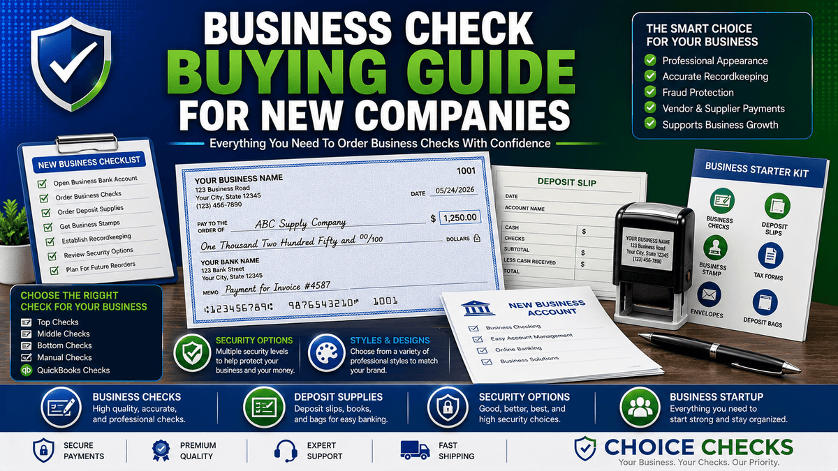 Business Check Buying Guide For New Companies