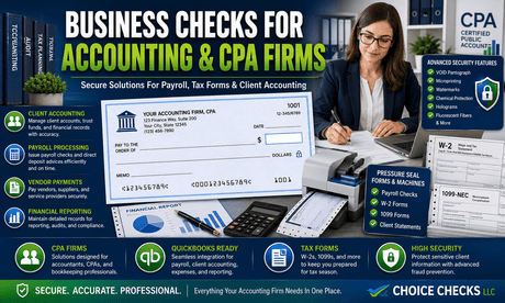 Business Checks For Accounting & CPA Firms: A Complete Buying Guide