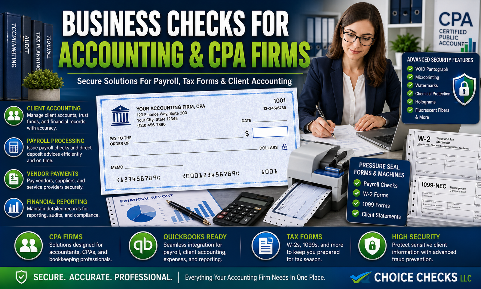 Business Checks For Accounting & CPA Firms: A Complete Buying Guide