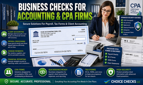 Business Checks For Accounting & CPA Firms: A Complete Buying Guide