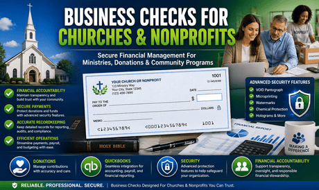 Business Checks For Churches & Nonprofits: A Complete Buying Guide