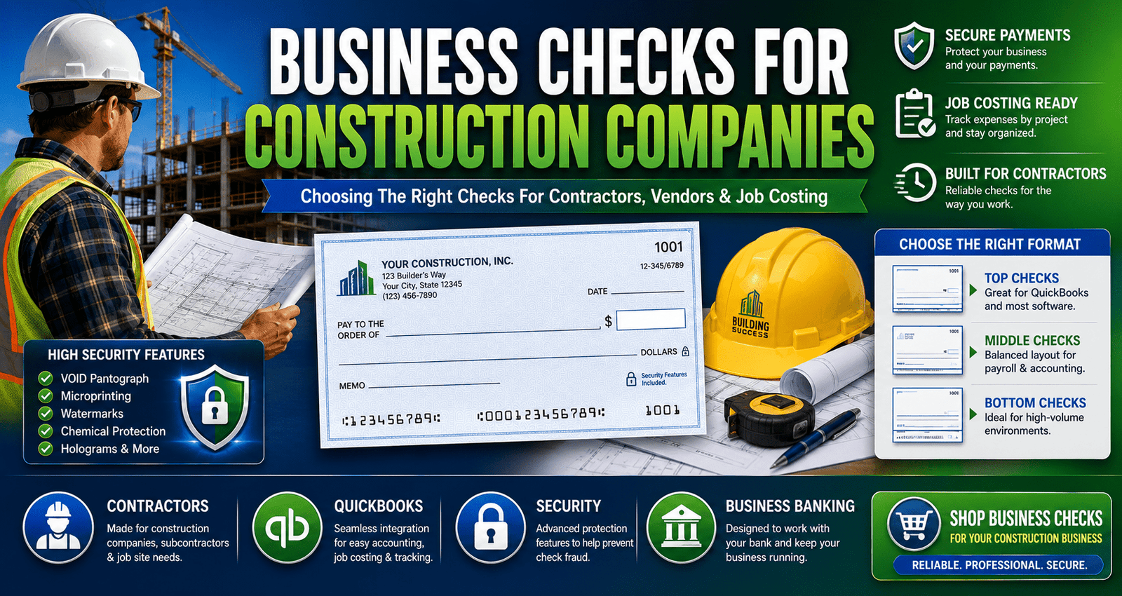 Business Checks For Construction Companies: A Complete Buying Guide