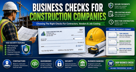 Business Checks For Construction Companies: A Complete Buying Guide