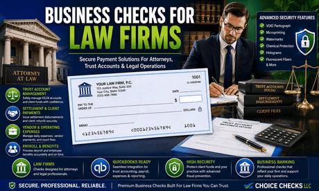 Business Checks For Law Firms: A Complete Buying Guide