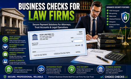 Business Checks For Law Firms: A Complete Buying Guide