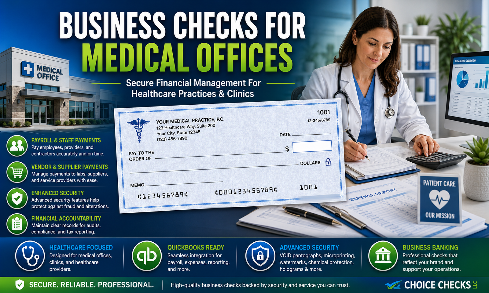 Business Checks For Medical Offices: A Complete Buying Guide