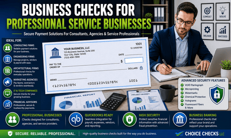 Business Checks For Professional Service Businesses: A Complete Buying Guide