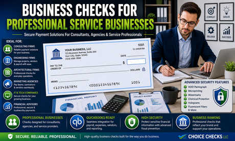 Business Checks For Professional Service Businesses: A Complete Buying Guide