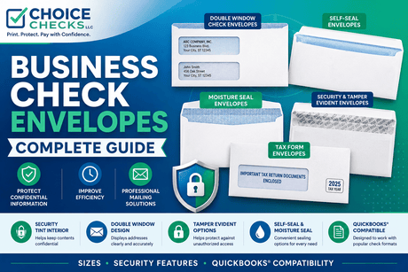 Check Envelopes Explained: Choosing the Right Envelope for Business Checks