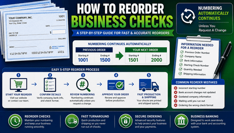 How To Reorder Business Checks: A Step-By-Step Guide