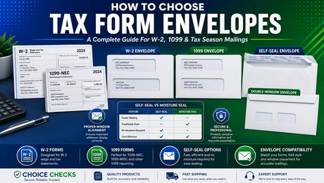 How To Choose Tax Form Envelopes: A Complete Business Guide