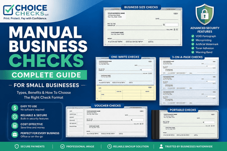 Manual Business Checks: A Complete Guide for Small Businesses