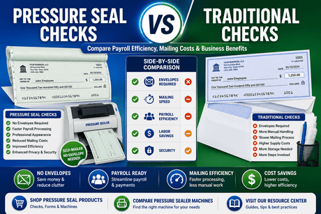 Pressure Seal Checks vs Traditional Checks: Which Is Better?