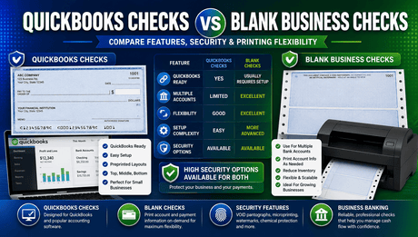 QuickBooks Checks vs Blank Business Checks: Which Is Right For Your Business?
