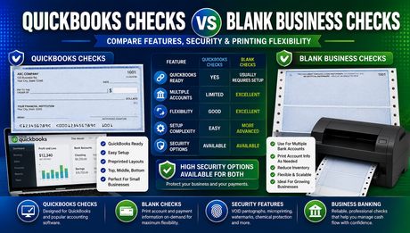 QuickBooks Checks vs Blank Business Checks: Which Is Right For Your Business?