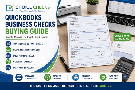 QuickBooks Business Checks Buying Guide: How to Choose the Right Check Format
