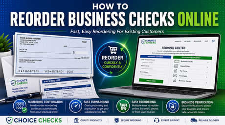 How To Reorder Business Checks Online: A Step-By-Step Guide