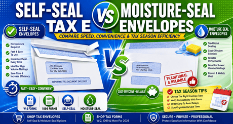 Self-Seal vs Moisture-Seal Tax Envelopes: Which Is Better?