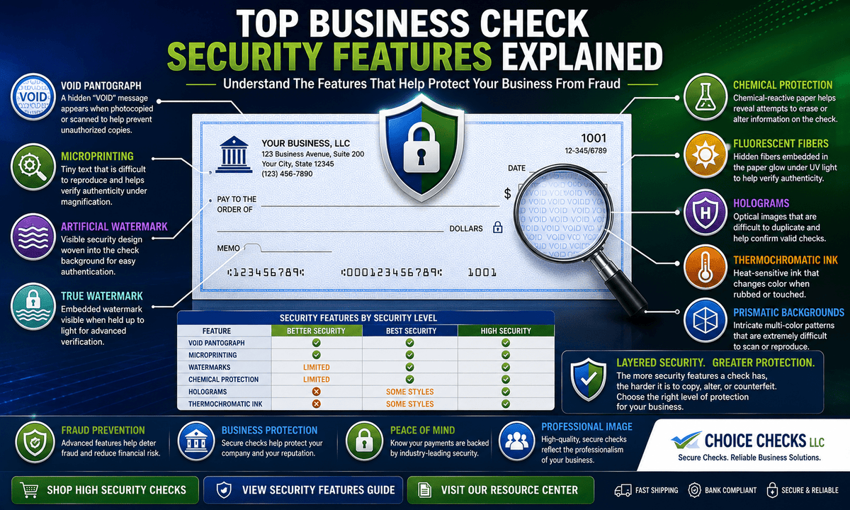 Top Business Check Security Features Explained: What Every Business Should Know
