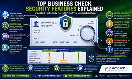 Top Business Check Security Features Explained: What Every Business Should Know