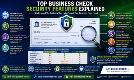 Top Business Check Security Features Explained: What Every Business Should Know
