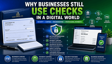 Why Businesses Still Use Checks In A Digital World