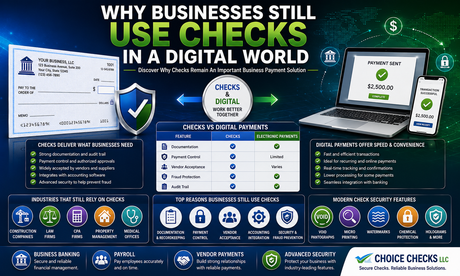 Why Businesses Still Use Checks In A Digital World