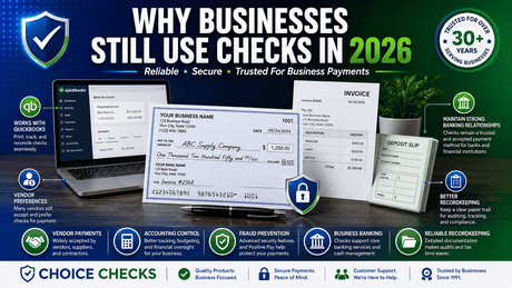 Why Businesses Still Use Checks in 2026