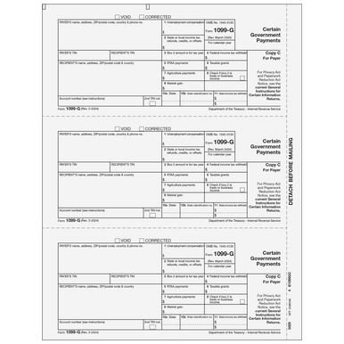 1099-G Tax Forms