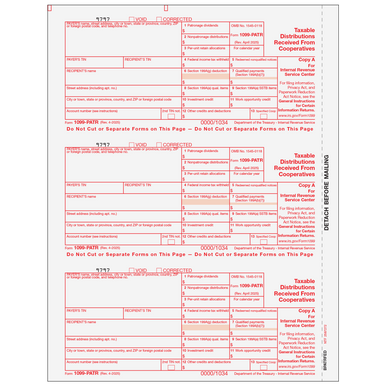 1099-PATR Tax Forms