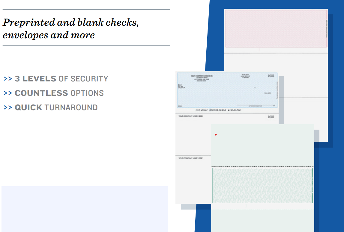 Business Checks, Blank to Imprinted Business Checks