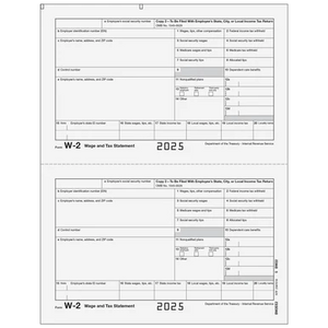 W-2 Tax Forms