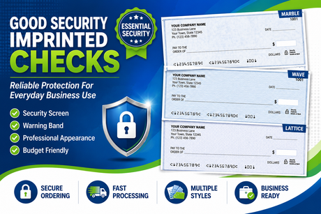 Good Security Imprinted Checks